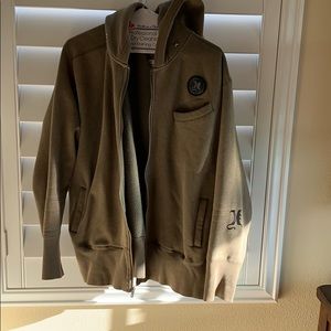 Men’s hurly zip up sweatshirt with hood